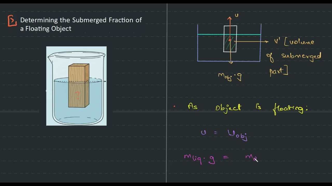 03 F1 C1   Apparent Weight in a Fluid