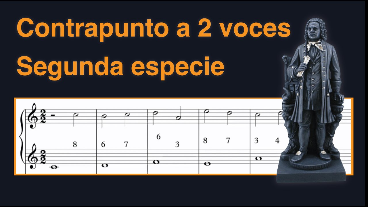 Contrapunto a 2 voces   Segunda Especie