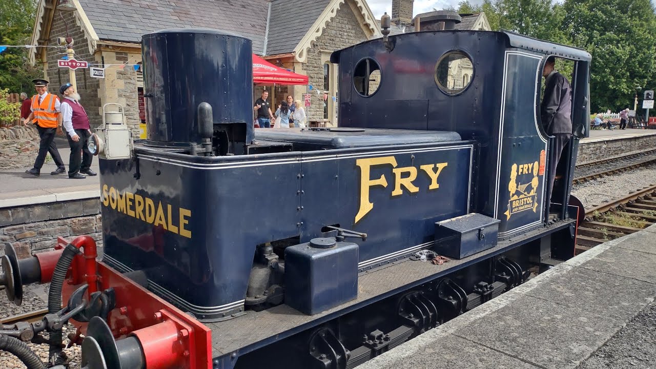 Full Brake van ride on the Avon valley railway 