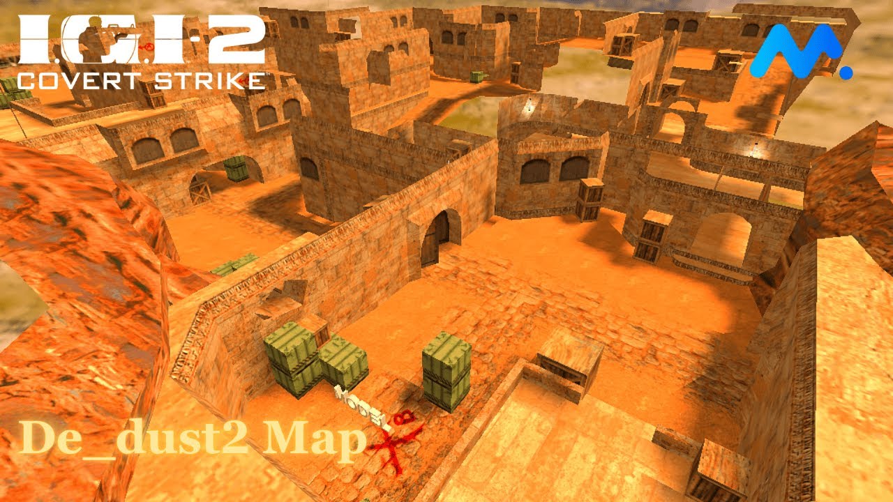 IGI 2 multiplayer Gameplay | New map from counter strike 1.6 | de_dust2 gameplay