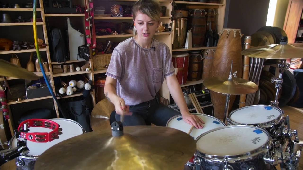 Louise Bartle (Bloc Party) - Live from the Woodshed | Dream Cymbals Artist Performance