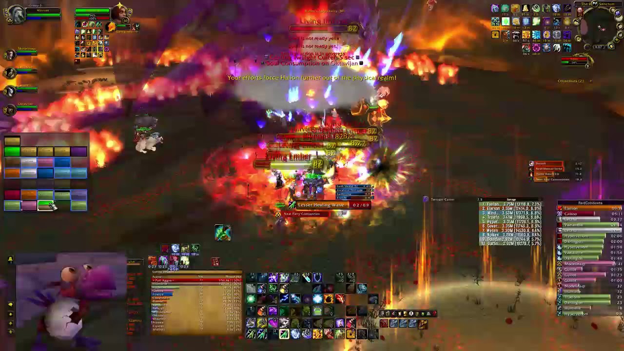 WoW Wotlk [Dignity] Ruby Sanctum 25 Heroic Resto Shaman healer PoV