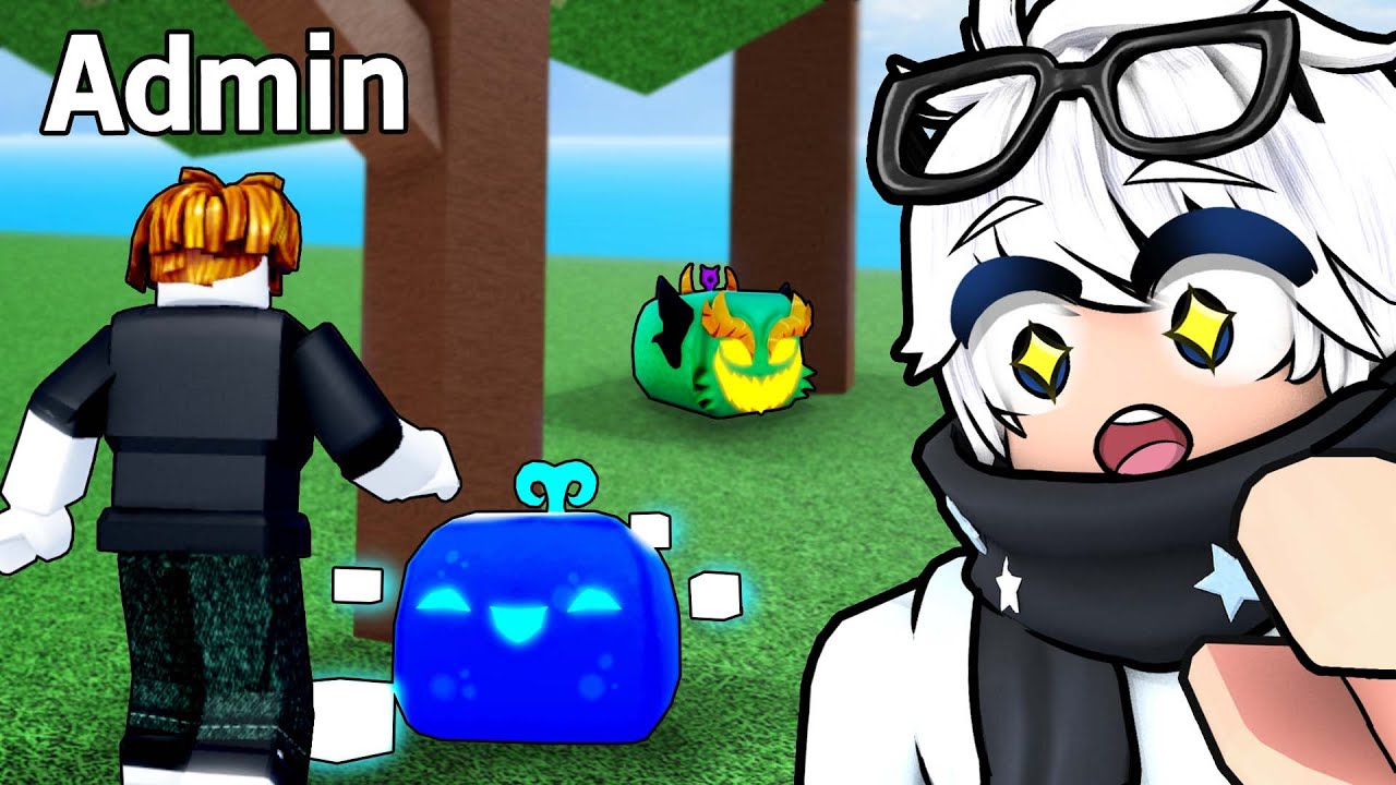 DEVIL FRUIT NOTIFIER But I Am ADMIN In Blox Fruits (Roblox)