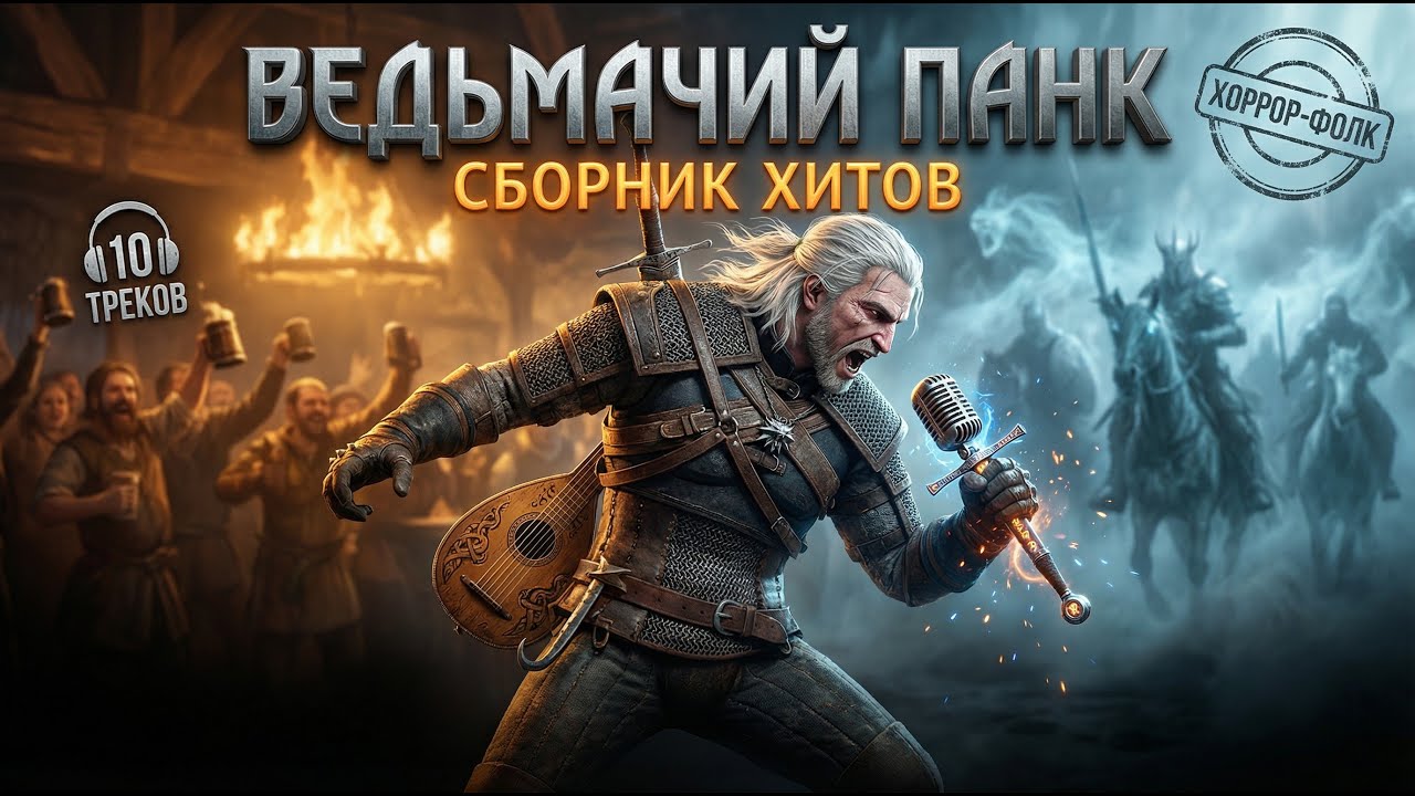 Что если бы Геральт собрал Рок-Группу? 🎸 10 Треков из Каэр Морхена