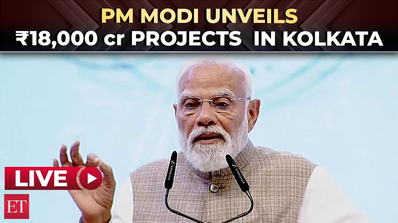 PM Modi in Kolkata | Launches projects worth ₹18,000 cr | Ahead of West Bengal elections 2026 | LIVE