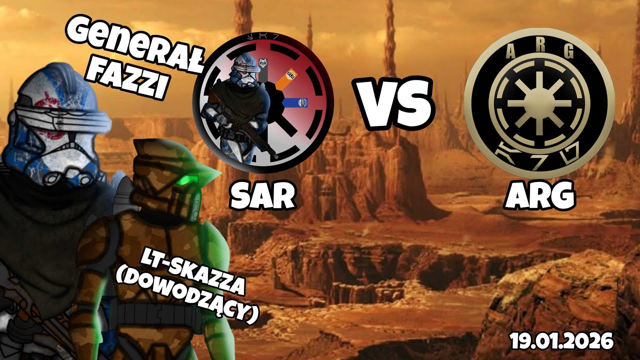🔴PIERWSZA WYGRANA NA INNY KLAN SAR 104th vs ARG Geonosis