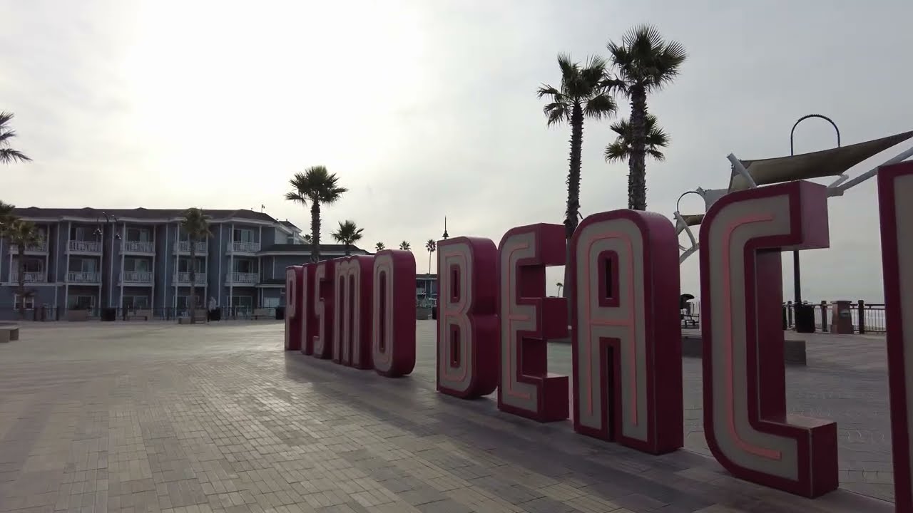 4K Pismo Beach Pier - Pismo Beach, California