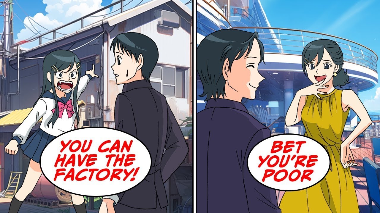 My ex-girlfriend dumped me after seeing family's factory [Manga Dub]