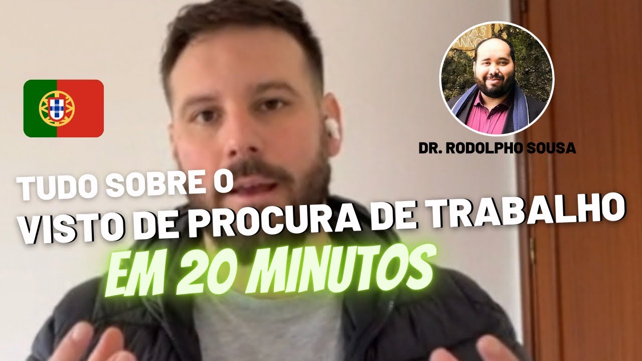 VISTO DE PROCURA DE TRABALHO: o que voc&ecirc; precisa saber | Portugal 2022
