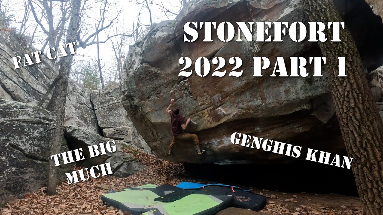 THE BEST CLIMBING IN THE SOUTHEAST! - STONEFORT PART 1