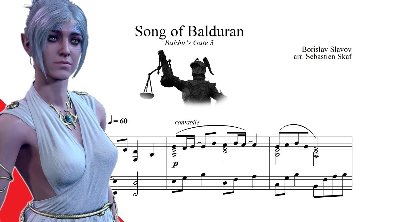 Song of Balduran  |  Baldur's Gate 3 Piano cover
