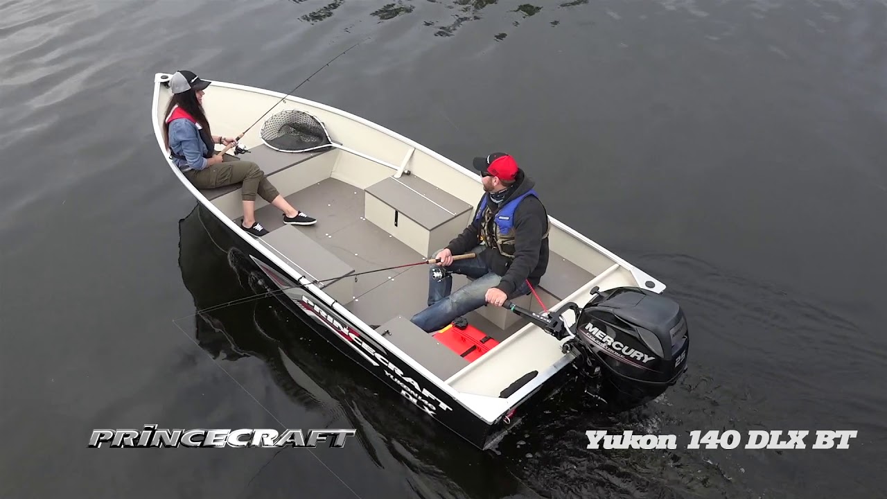 Princecraft 2018 - Yukon 140 DLX BT - Fishing utility boat - Chaloupe de p&ecirc;che