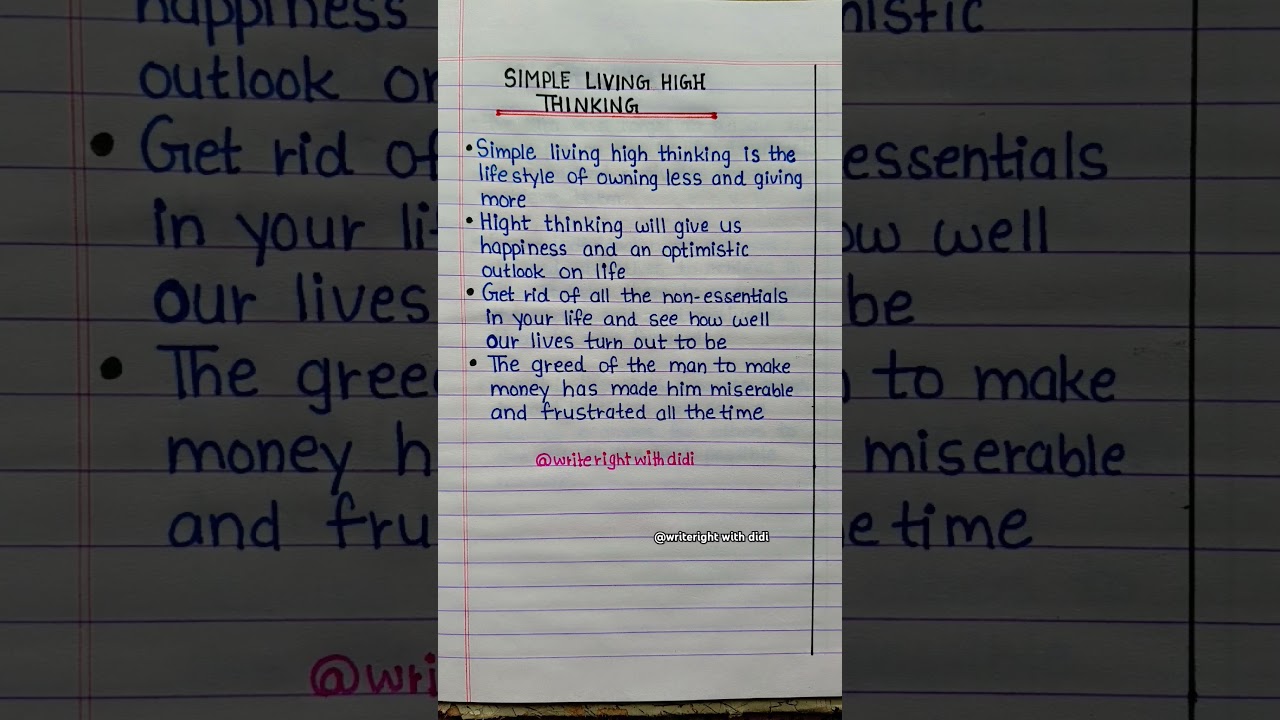 ✅𝐒𝐢𝐦𝐩𝐥𝐞 𝐋𝐢𝐯𝐢𝐧𝐠 𝐇𝐢𝐠𝐡 𝐓𝐡𝐢𝐧𝐤𝐢𝐧𝐠✅ #english #simpleliving #shortvideo #shorts #englishgrammar #viralvideo