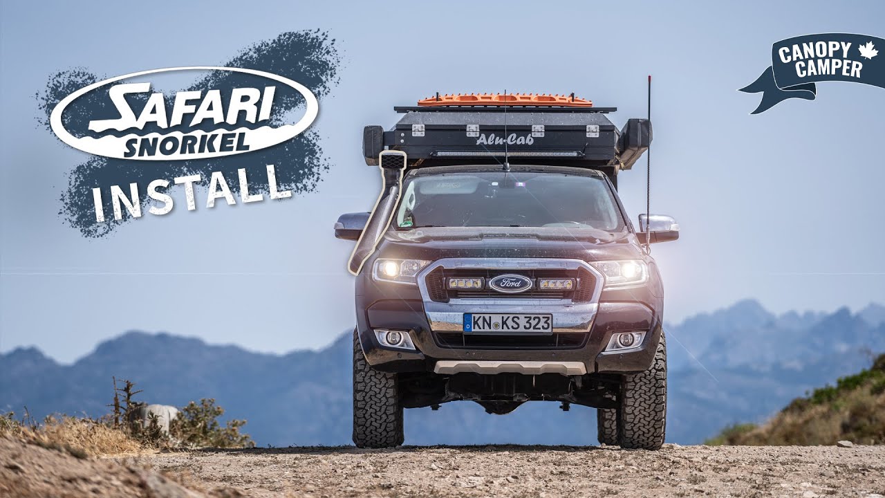"4x4 Snorkel install" | So baut man "Schnorchel" an seinen OFFROAD 4x4 Camper [Tipps & Tricks!] 🚔🤿