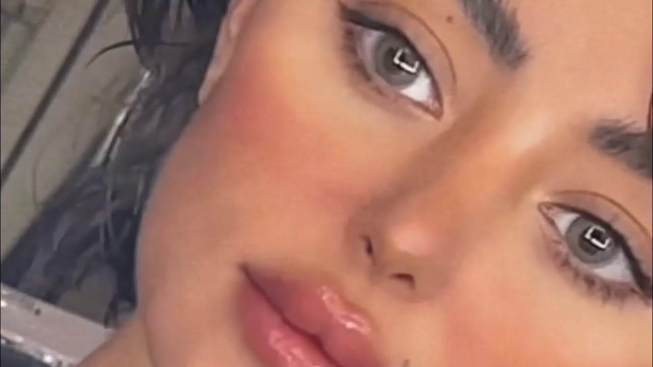 عدسات براند افل (اقيت، اوشن) مع قطرة مرطبة لتبييض العين سناب غدير سلطان