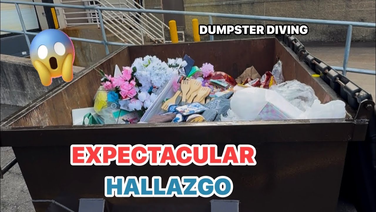 🛑DUMPSTER DIVING♻️EXPECTACULAR HALLAZGO😱😳#dumpsterdiving #loquetiranenusa 