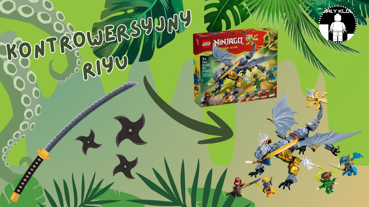 KONTROWERSYJNY RIYU - Recenzja LEGO Ninjago 71855 Bitwa smoka Riyu