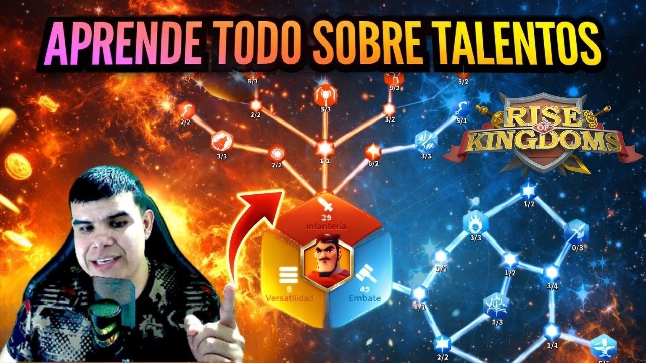 ¡CANSADO DE PEDIR TALENTOS Y BUSCARLOS POR INTERNET!  -  AQUI TE ACLARO LAS DUDAS - RISE OF KINGDOMS