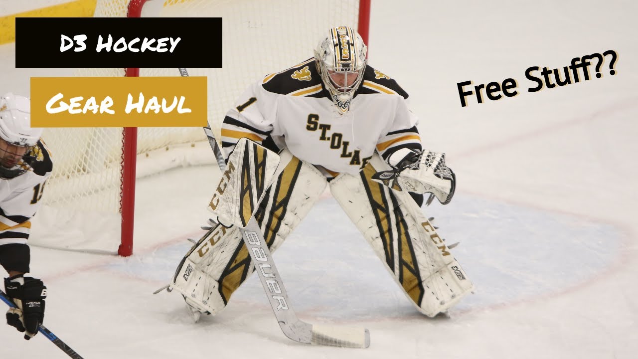 What’s in the bag of a College Hockey Goalie