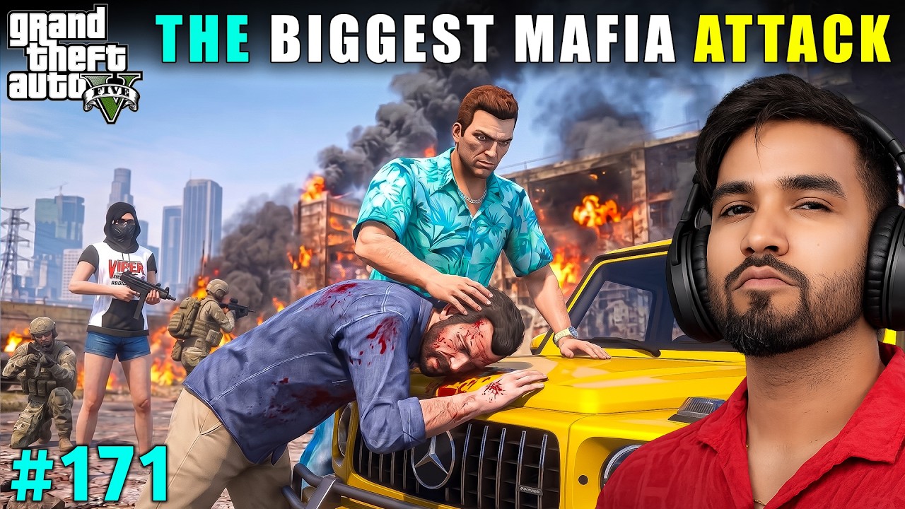 MICHAEL'S DEADLIEST PLAN AGAINST THE MOST POWERFUL MAFIA | TECHNO GAMERZ GTA 5 GAMEPLAY #171