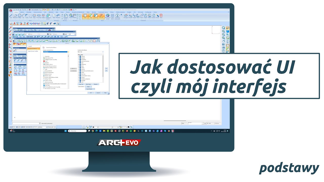 ARC+EVO - Jak dostosować interfejs użytkownika do własnych potrzeb?
