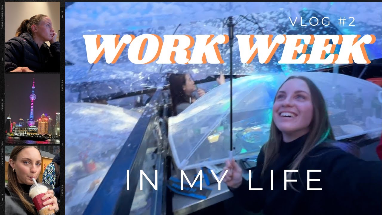 work week in my life | working in a hotel?!?!, a night out in Shanghai, new friends, handstands