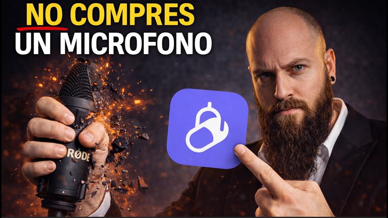 CÓMO GRABAR con AUDIO PROFESIONAL SIN TENER UN MICRÓFONO (con tu Teléfono Móvil) ADOBE PODCAST