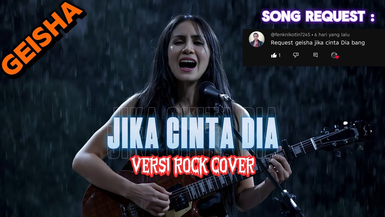 GEISHA - JIKA CINTA DIA | VERSI ROCK COVER By RENKA #renkametalcover #geisha #jikacintadia #cover 