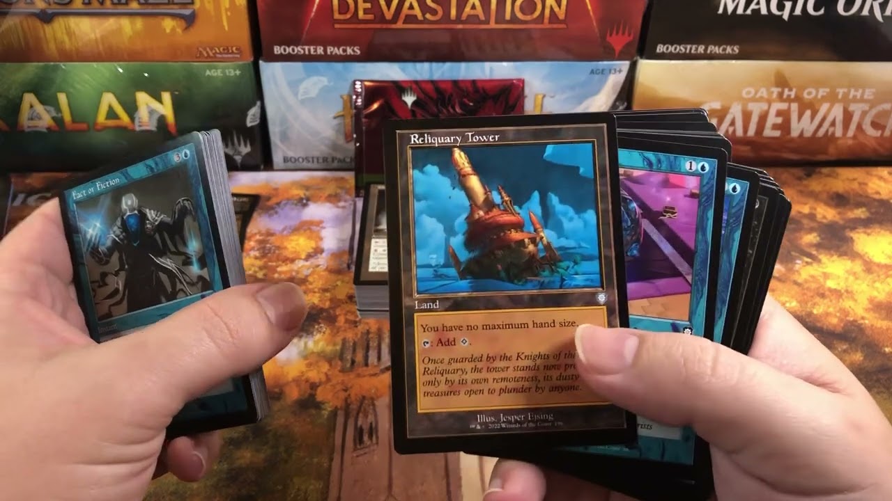 Mishra&rsquo;s Burnished Banner Commander Deck Full Unboxing Magic The Gathering MTG BRO BRC Opening