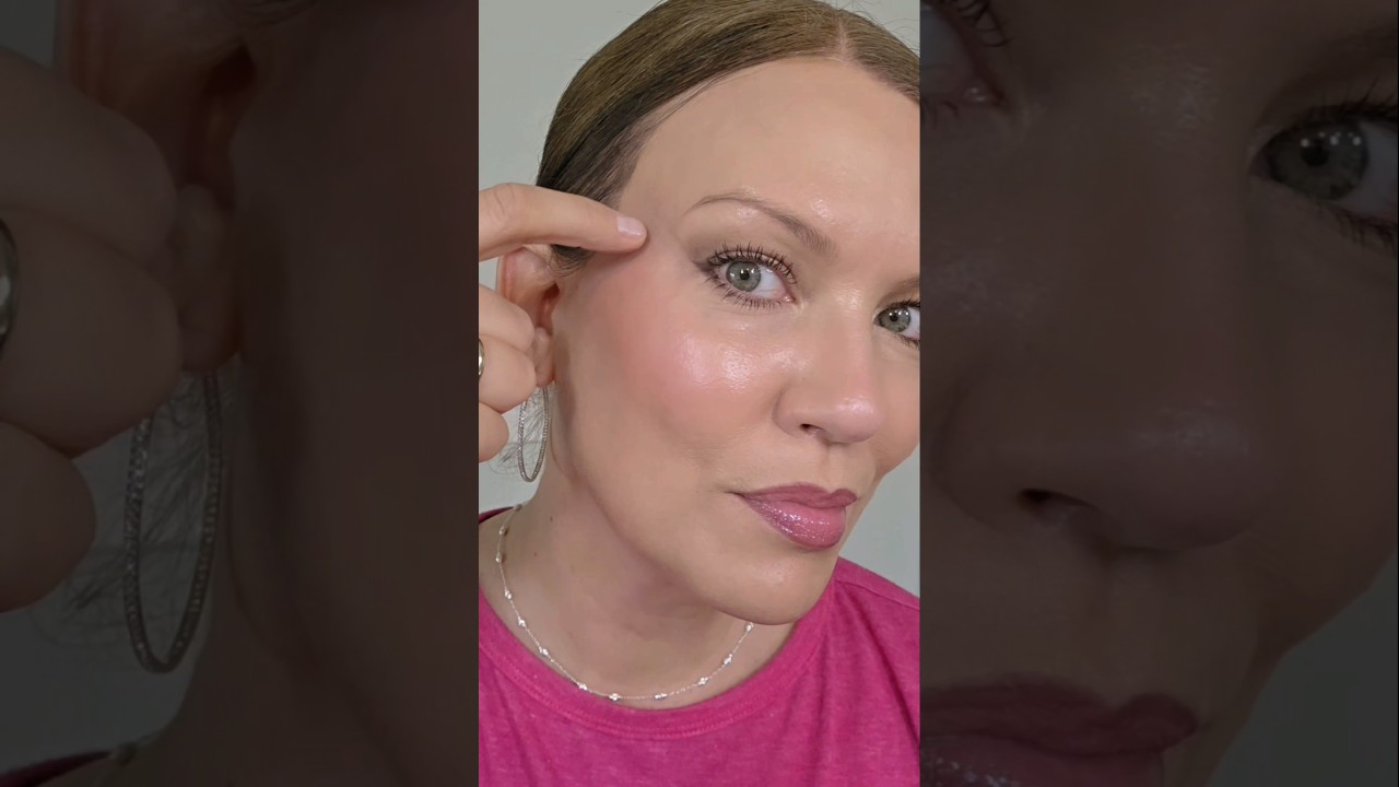 Hooded Eyes Instant Fix....lift sagging, drooping eyelid skin #hoodedeyes #over40beauty #over50