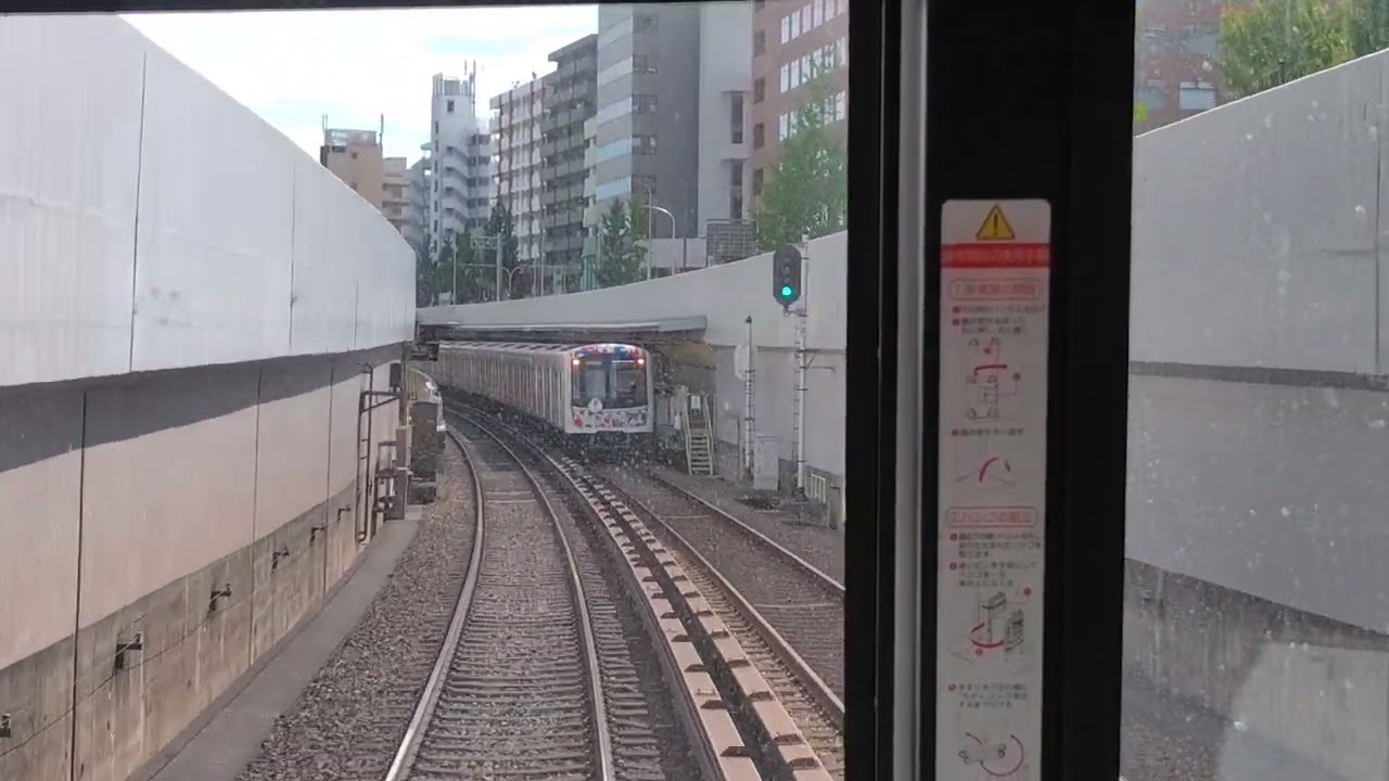 (前面展望)箕面萱野駅→梅田駅→なかもず駅間
