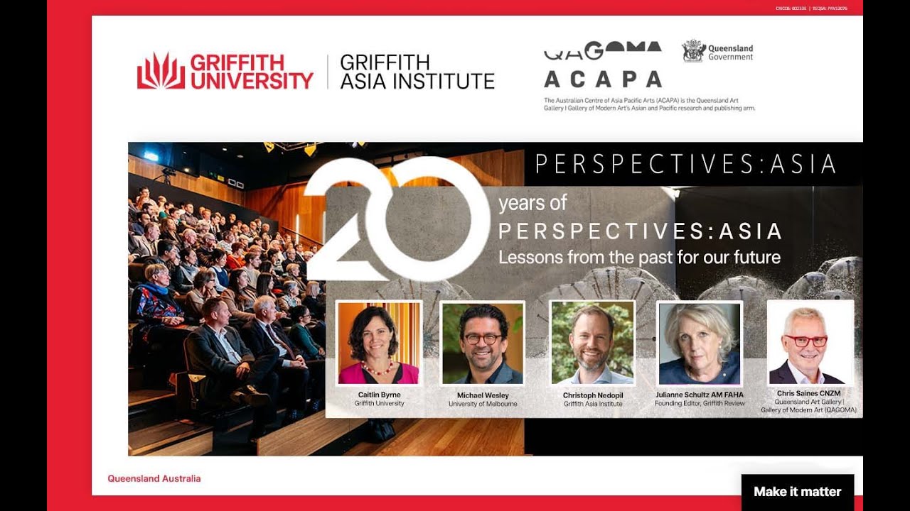 20 years of Perspectives:Asia - Lessons from the past for our future