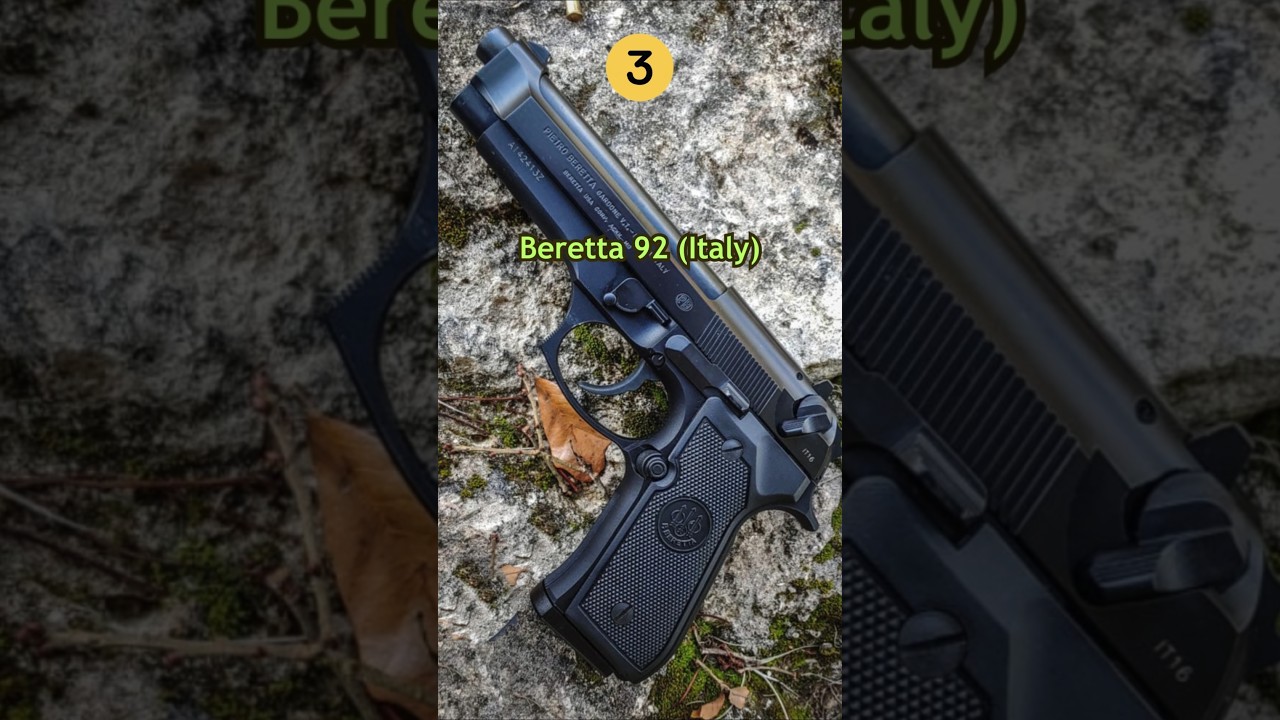 Top 5 Best PISTOLS (Handguns) #shortsfeed