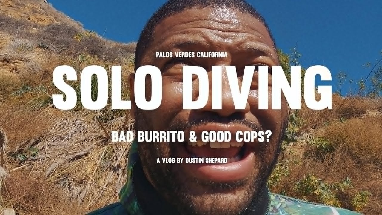 First Zebra Perch solo spearfishing in Palos Verdes after being called BROTHA by the Police.
