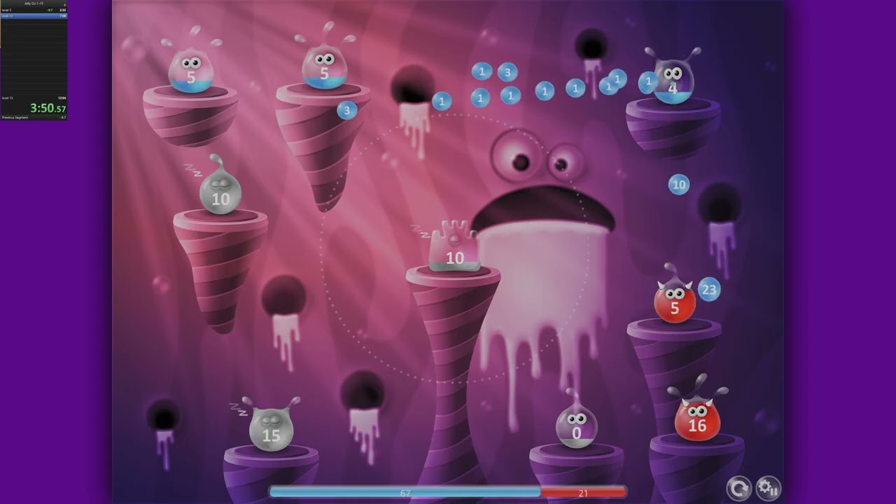 JellyGo! Easy levels 1-15  Former WR(11:35)