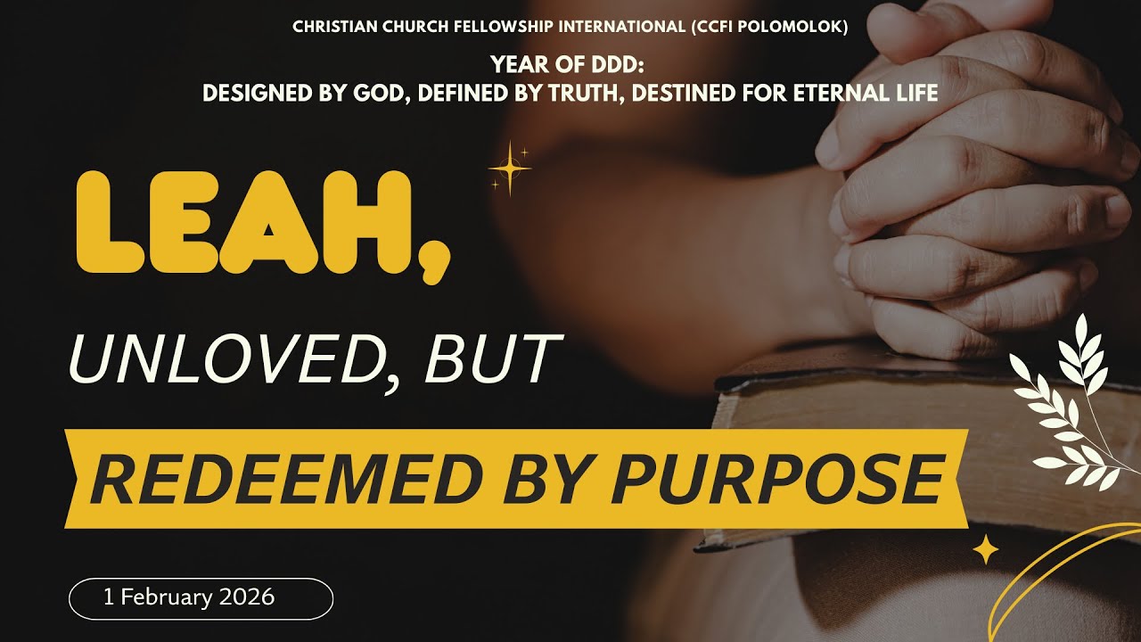 Year of DDD: LEAH, UNLOVED, BUT REDEEMED BY PURPOSE