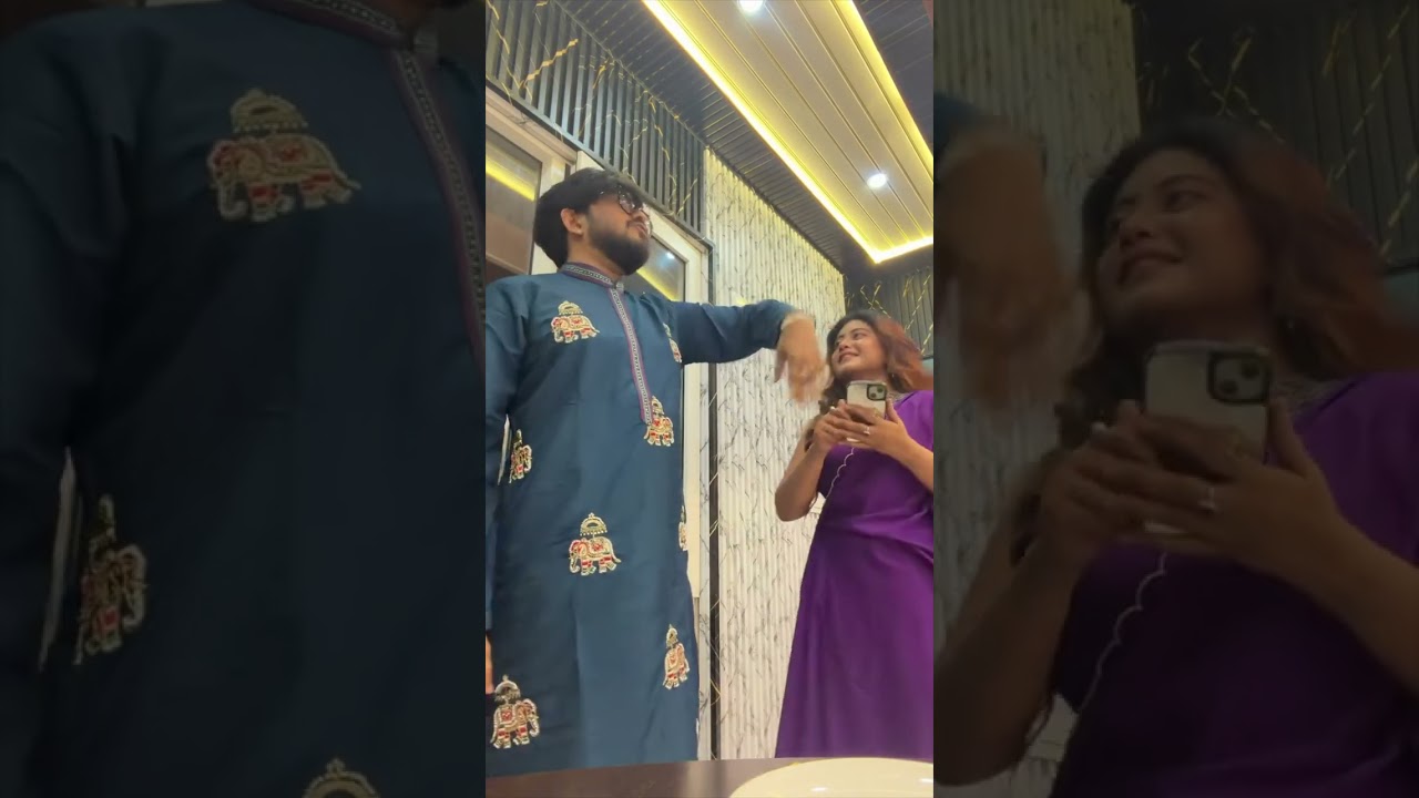 সুকান্ত অনন্যার সঙ্গীত অনুষ্ঠানের মহড়া চলছে,আমি যা বাজে নাচি 😐