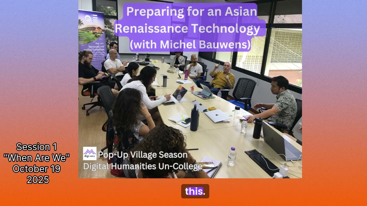 cosmo-local transition with Michel Bauwens: Part 1 “when are we”