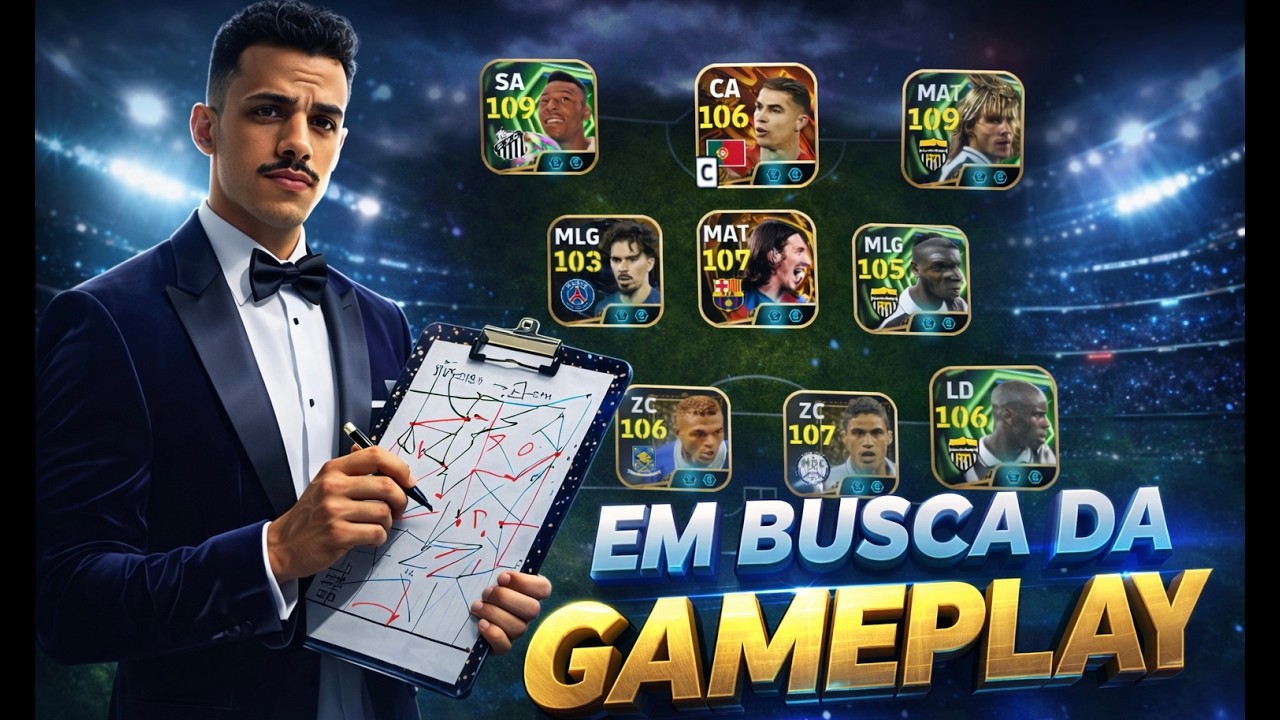 Ajeitando Times + Liga eFootball + X1 |  eFootball 26 Mobile - #100K