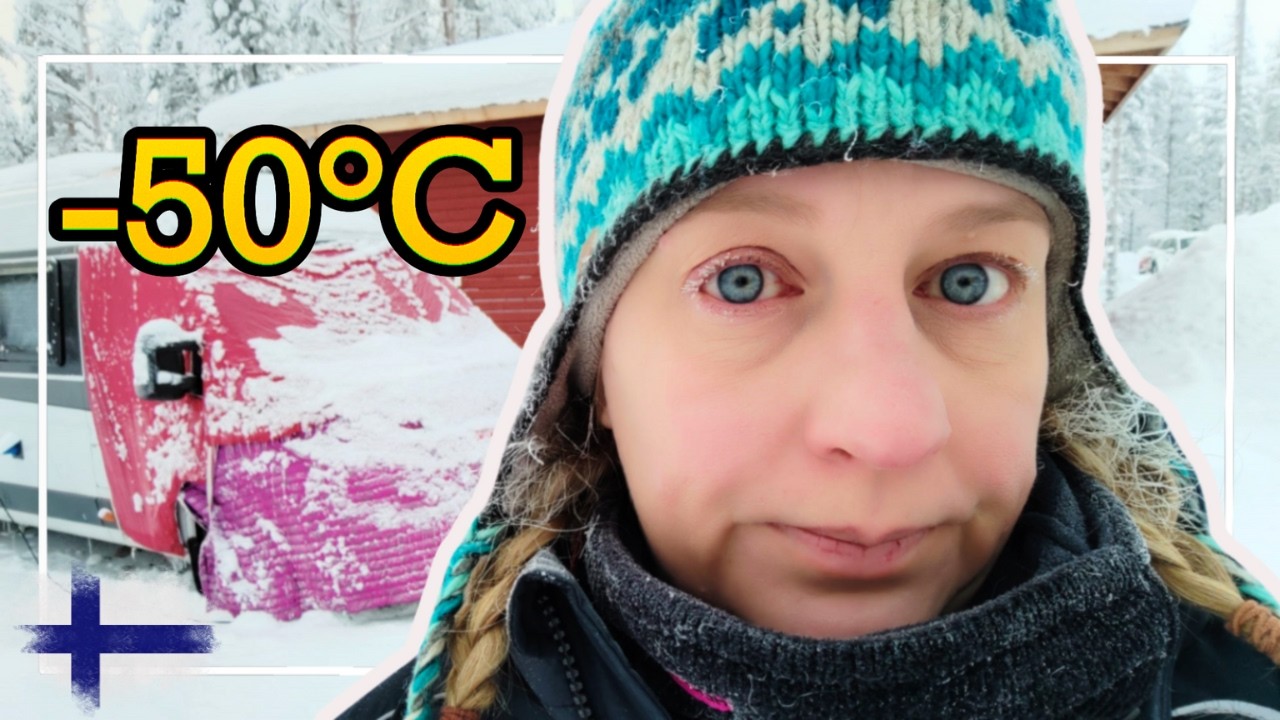 El DÍA que LAPONIA CASI NOS MATA: Así Sobrevivimos a -50°C en una FURGONETA CONGELADA 🥶