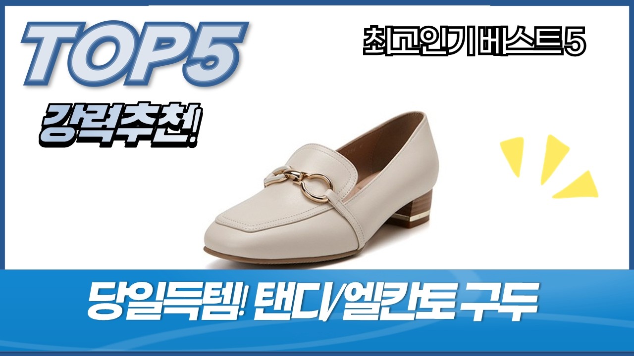 당일출고 탠디엘칸토 로퍼/펌프스/구두 득템! 샤피 소다여성구두 비교