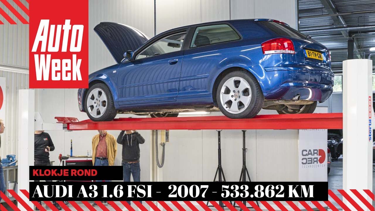 Audi A3 1.6 FSi – 2007 – 533.862 km - Klokje Rond