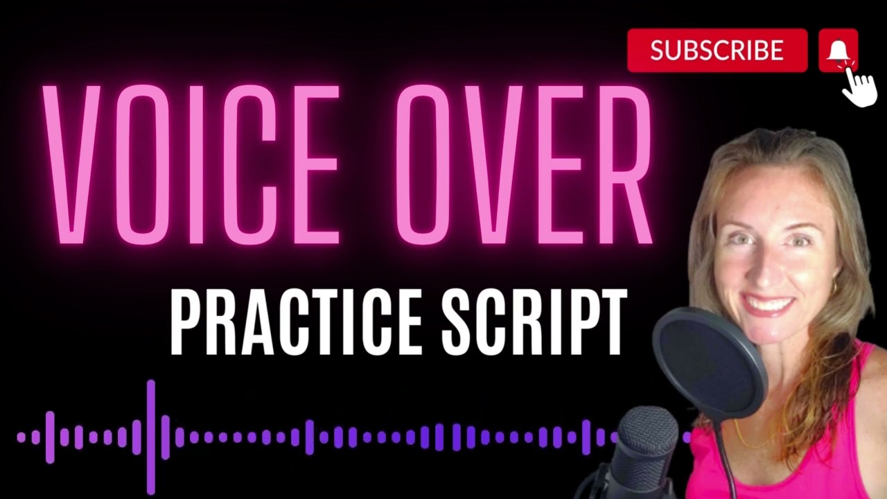 Voice Over Demo Script Practice
