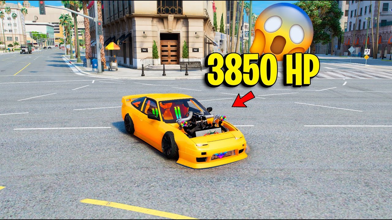 Arrancones En Un Carro De 3850HP Termina Mal Gta Rp