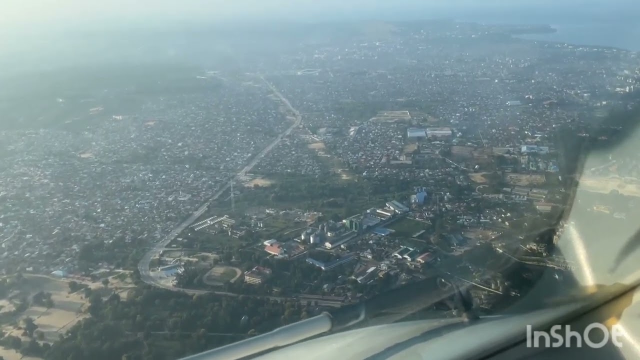 ZANZIBAR APPROACH TO RUNWAY 18 - BEAUTIFUL SATURDAY MORNING