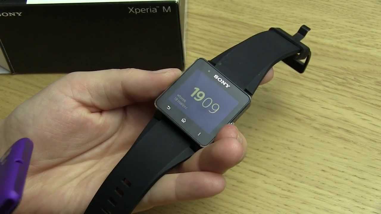 Sony SmartWatch 2 - parowanie
