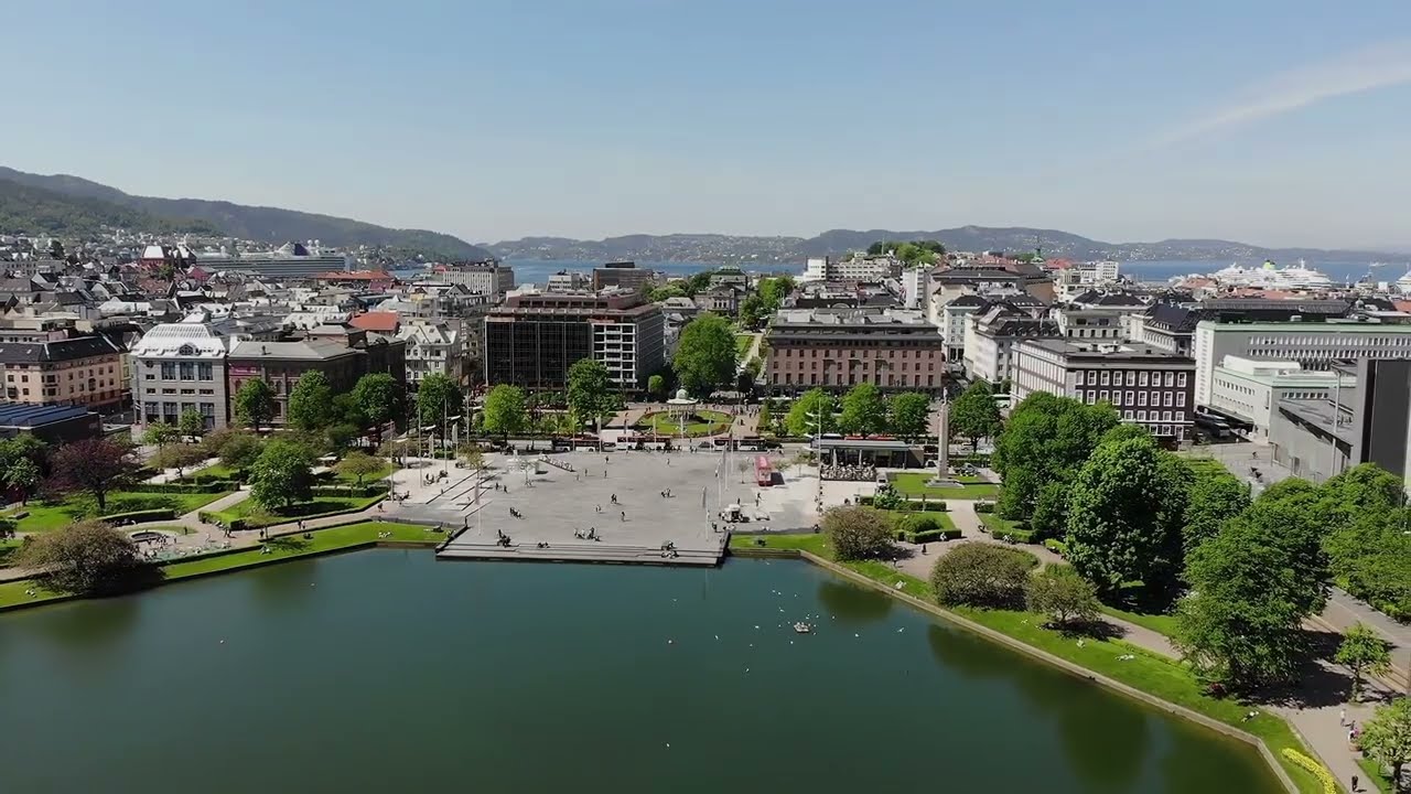 Area Park Bergen Norway Festplassen