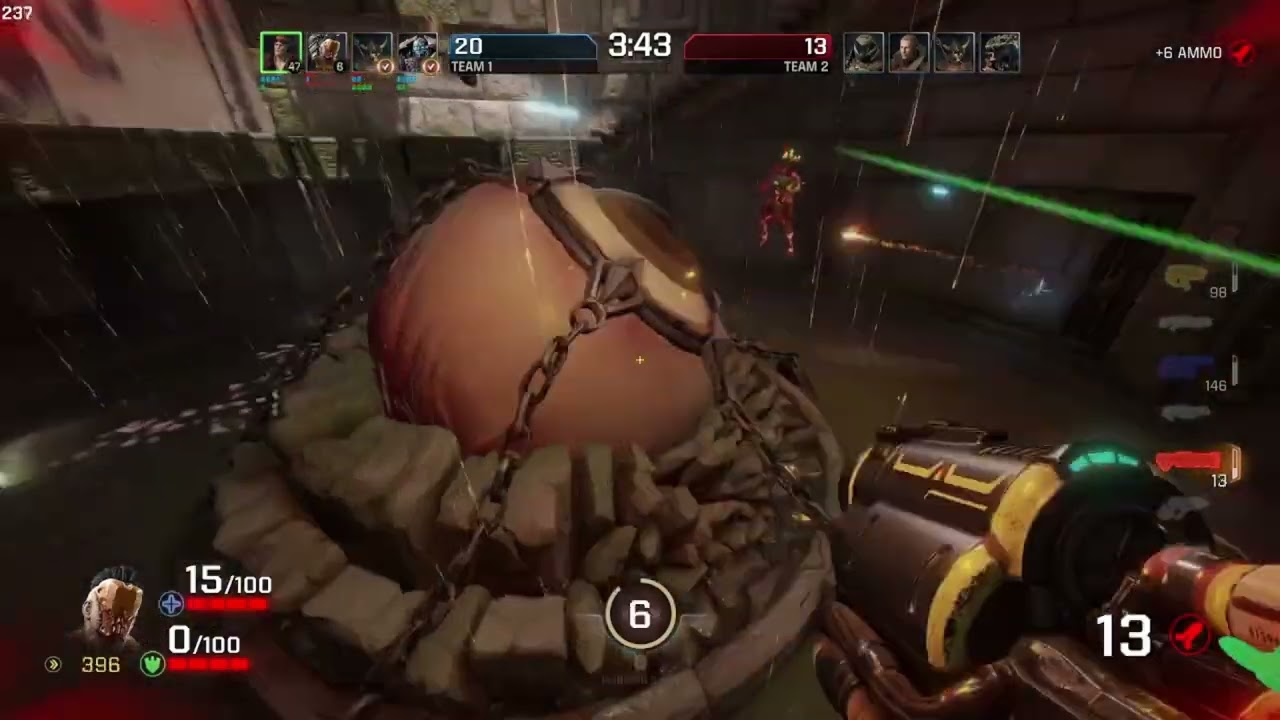 Quake Champions team arena