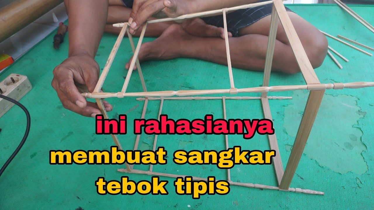Solusi membuat Sangkar dg Tebok TIPIS👍