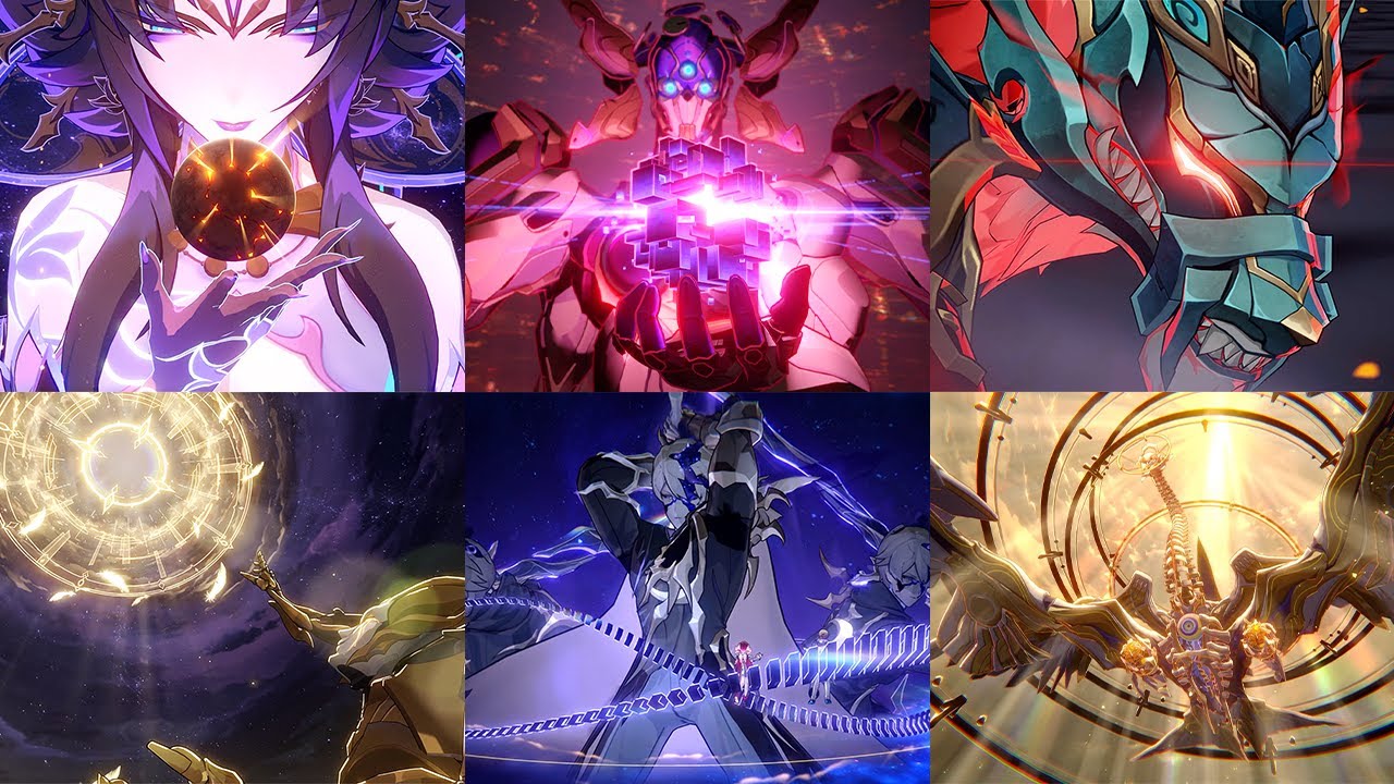 [Honkai: Star Rail 1.0 - 3.5] All Boss Ultimate Animation!